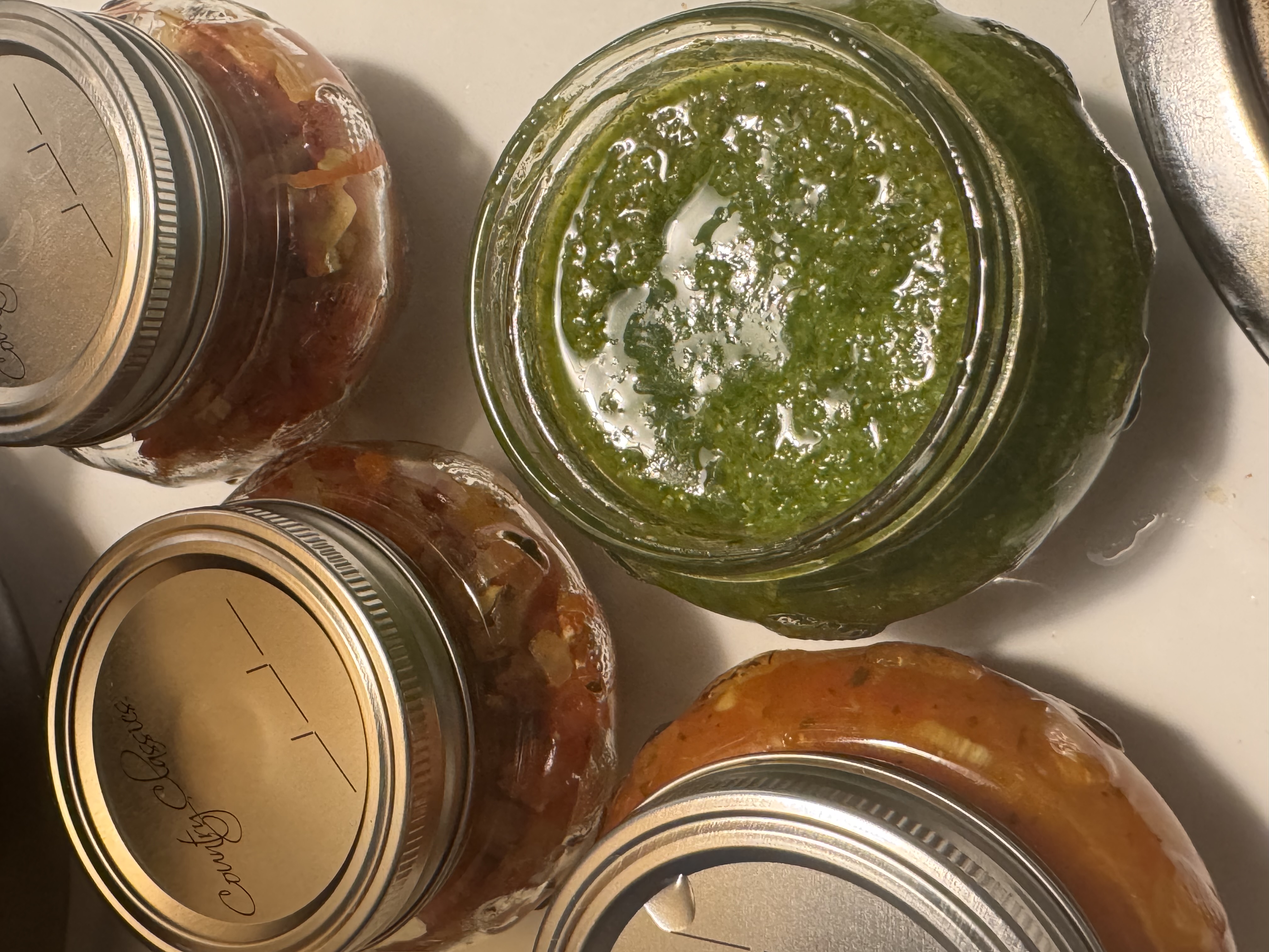 Pesto dish